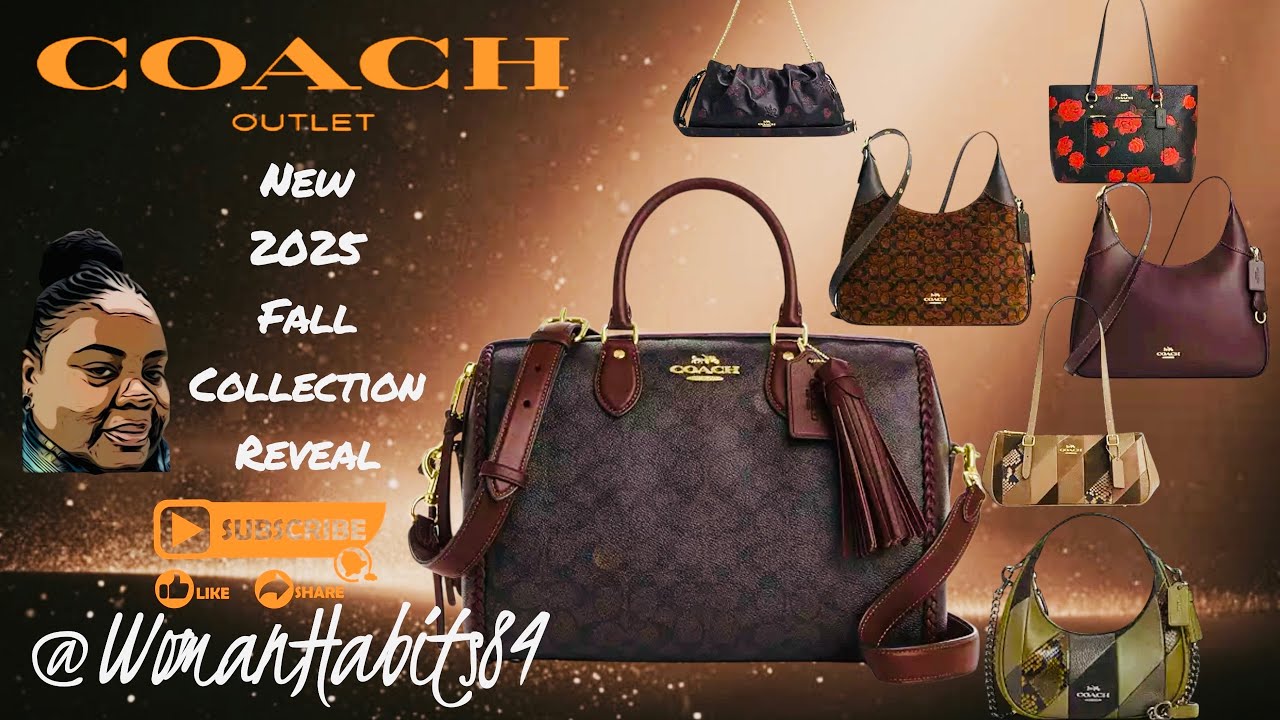 New! Coach Outlet 2025 Fall Collection Reveal! 🍂🍁🍂