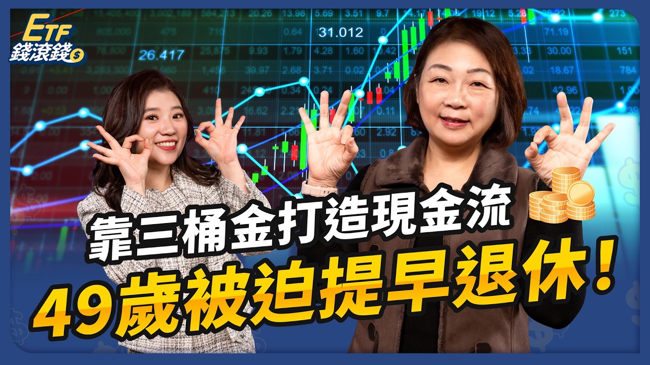 從被迫退休到環遊世界！她靠「投資ETF+三桶金配置+動態提領」8年資產增加40%｜ft.嫺人、葉芷娟【ETF錢滾錢】EP74