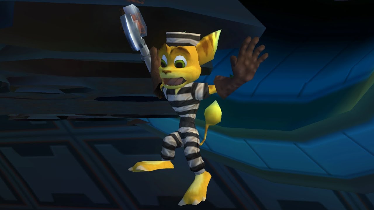 Exploring Ratchet's prison - Secret Agent Clank