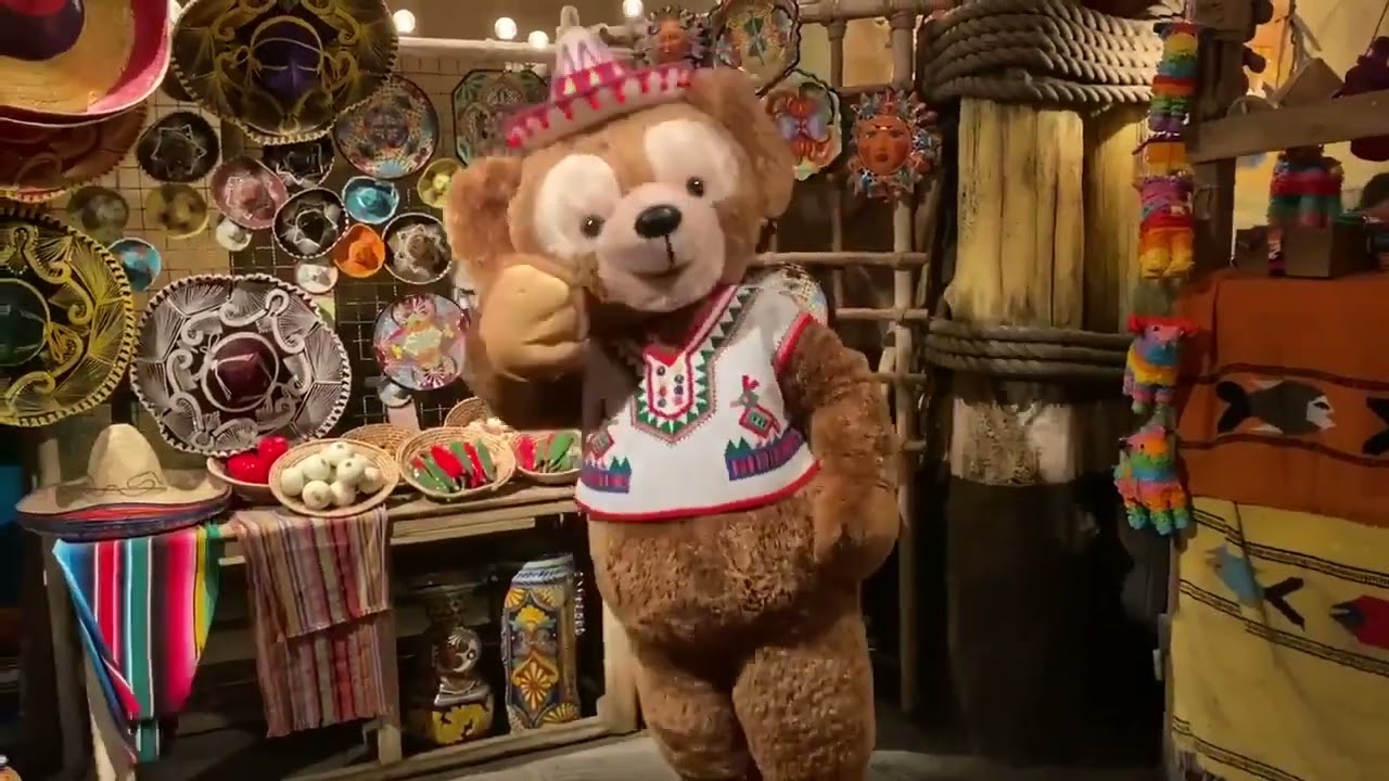 “サルードス・アミーゴス!”グリーティングドック ダッフィーver Part3