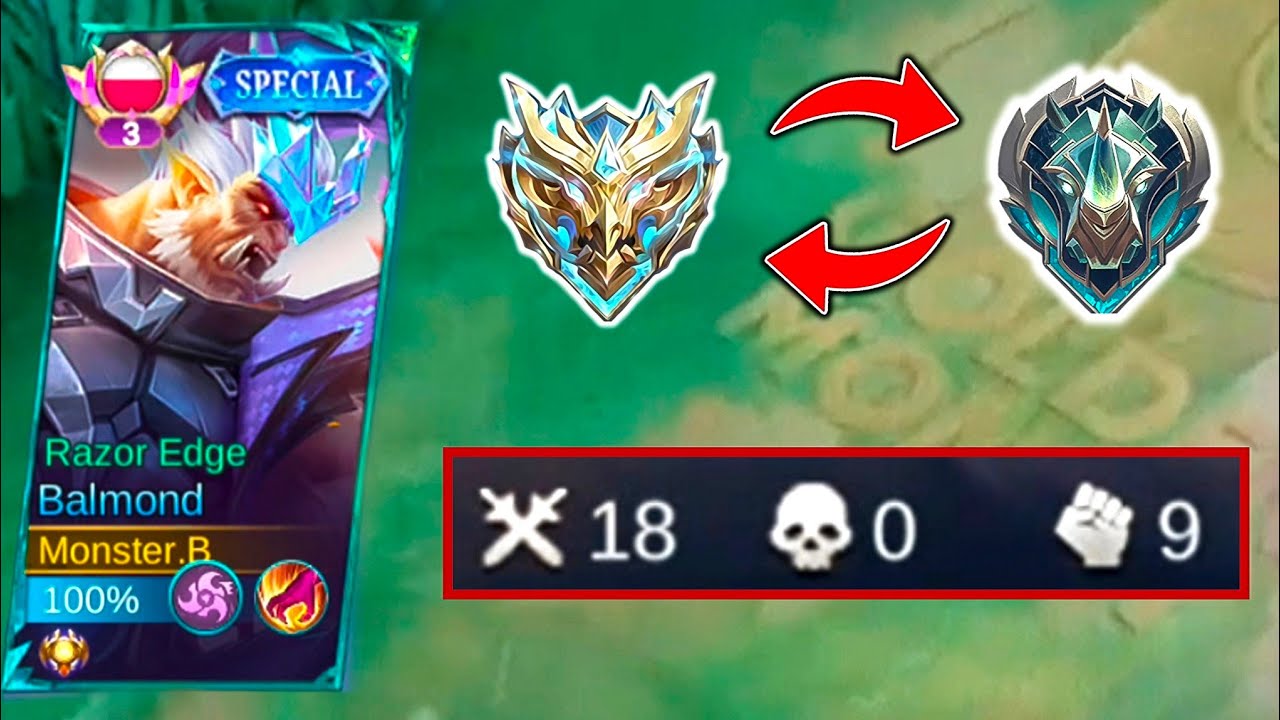 NEW SEASON BALMOND JUNGLE IS BACK TO EPIC! TOTALLY INSANE - MLBB
