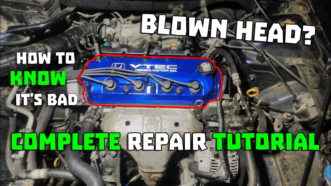 1998 - 2002 Honda Accord Head Gasket Replacement Guide (Everything you need to know)
