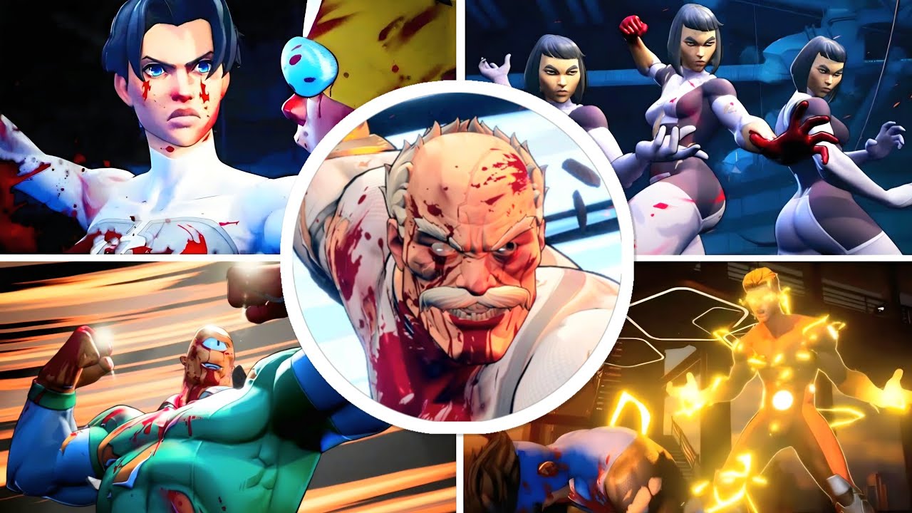 Непобедимый против всех персонажей &mdash; Ультимативные атаки / Завершающие приемы [Полный список перс...