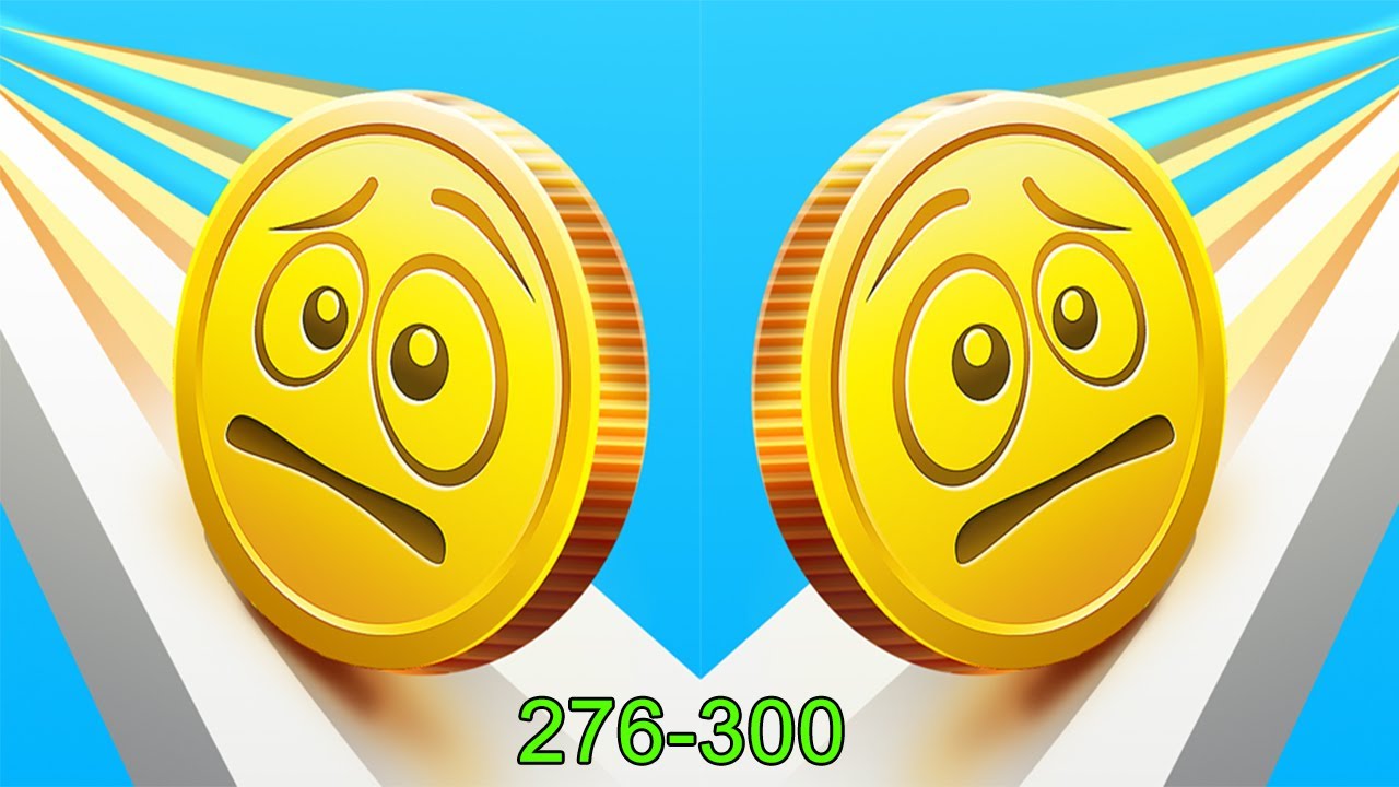 Coin Rush Android iOS Mobile Gameplay Walkthrough Level 276-300