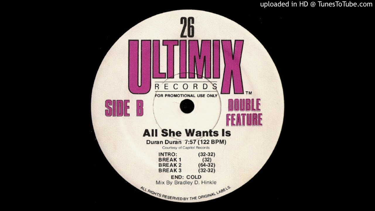 Duran Duran - All She Wants Is (Ultimix Version)