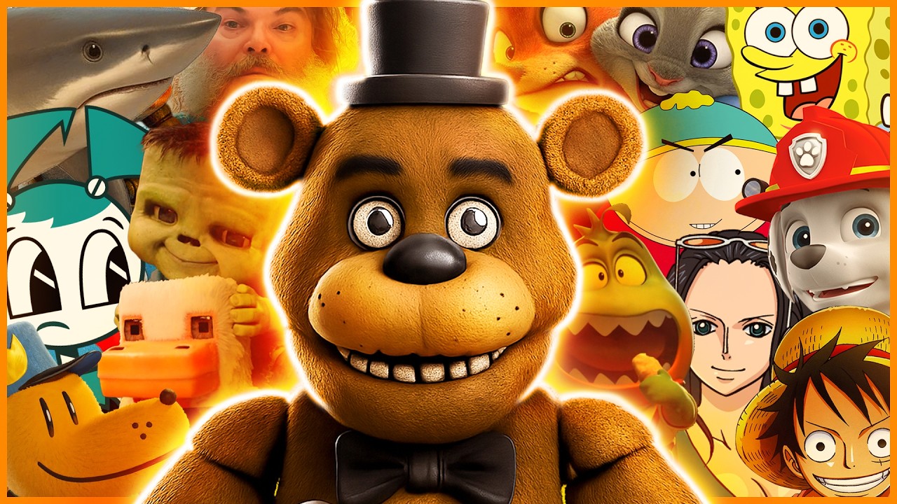 FNAF SONG (Movies, Games and Series COVER) PART  4 feat. TRALALERO ANIMATRONIC