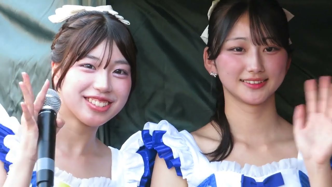2025.08.31　Rouciel(ルシェル)　コロワ甲子園　愛嬌がいい『白咲里保ちゃん、上条あみるちゃん、美凪聖菜ちゃん』