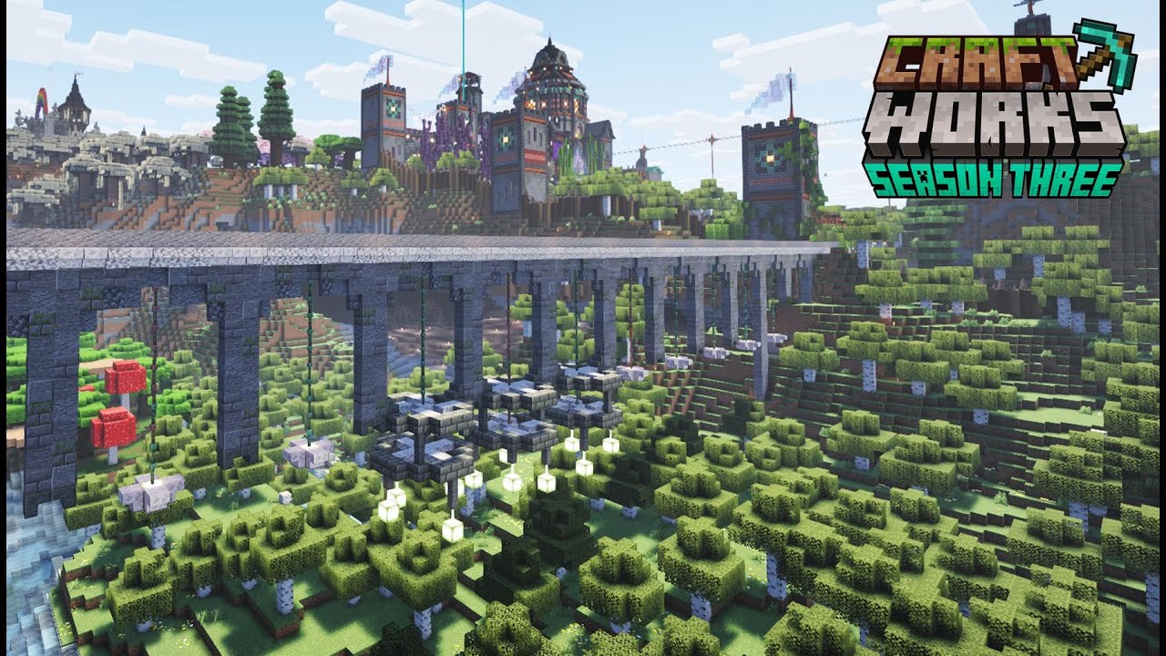 Bridging the Gap to Adventure! - CW SMP S3 #craftworkssmp #minecraft