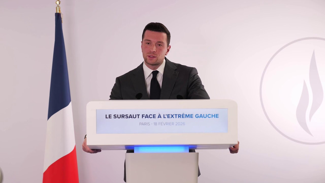 EN DIRECT | Le sursaut face à l’extrême gauche : suivez ma conférence de presse