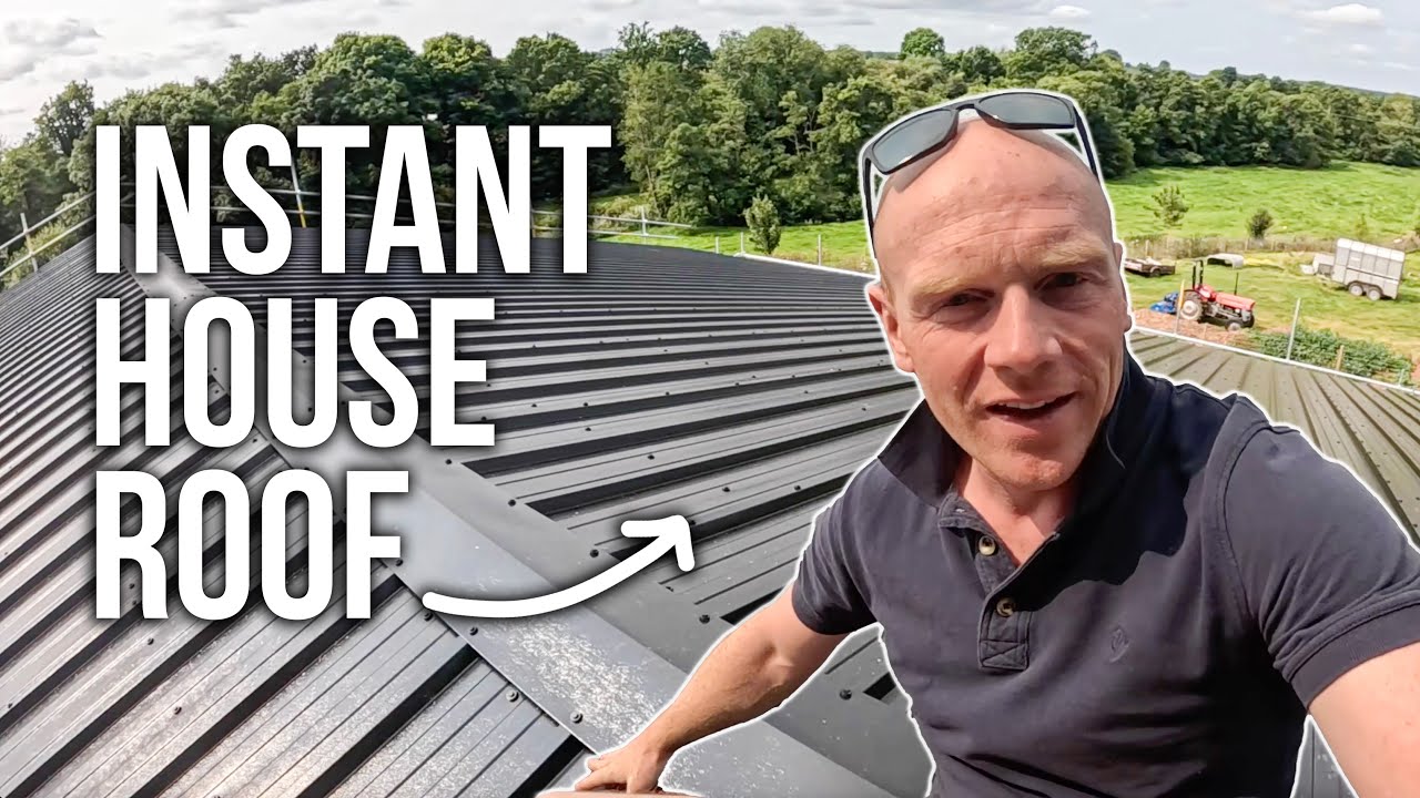 OUR ROOF IS FINISHED! - Why we went for INSULATED COMPOSITE PANELS