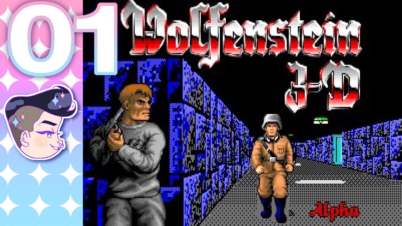【Let's Play】Wolfenstein 3D #01 - Omi Plays Wolfenstein 3D for...fun?