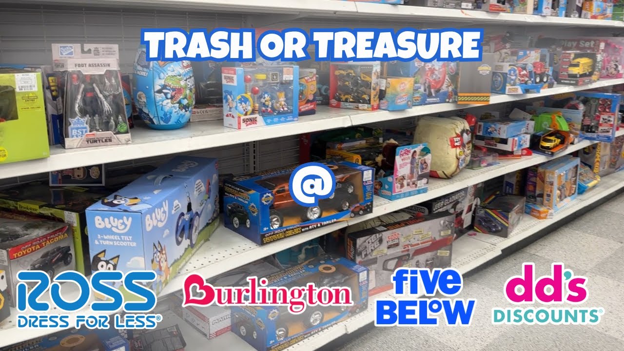 Toy Bargain Hunting pt.3 @ Ross, dd’s Discounts, Five Below, Burlington 3/1/2025 | Trash or Treasure