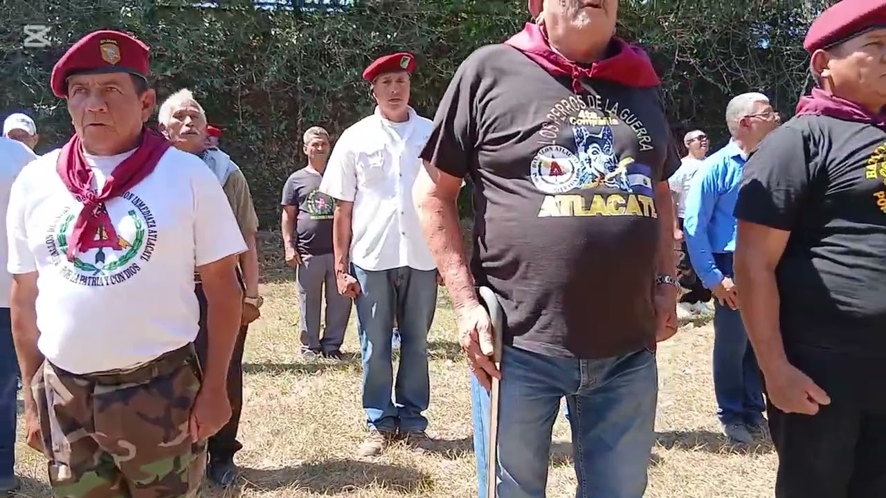 Jefes oficiales clases y personal de tropa selebraron 45 univdrsario Biri Atlacatl