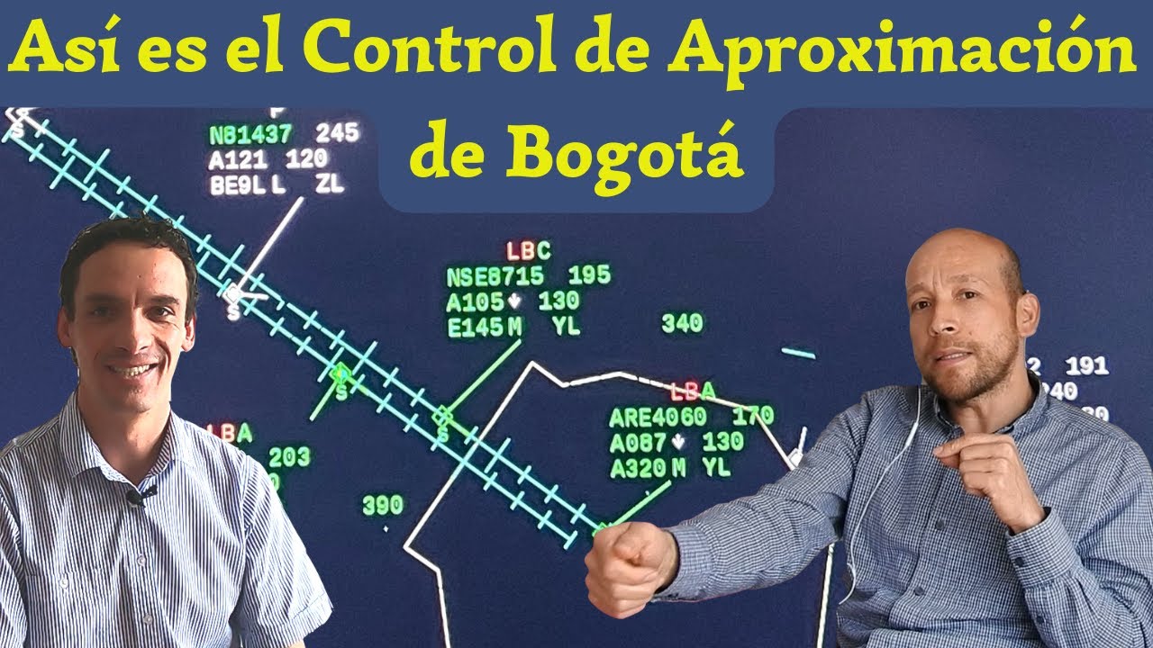 Entrevista a controlador aéreo de Bogotá Llegadas | Así se organiza el tránsito aéreo llegando a BOG