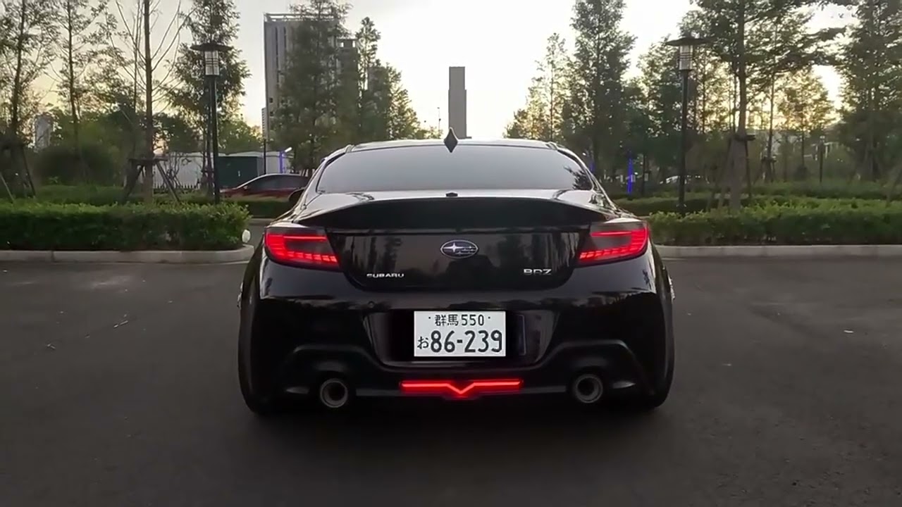 Toyota GT86 / Subaru BRZ 2022-2026 LED Rear Bumper Lights Demo | ClutchBlaze