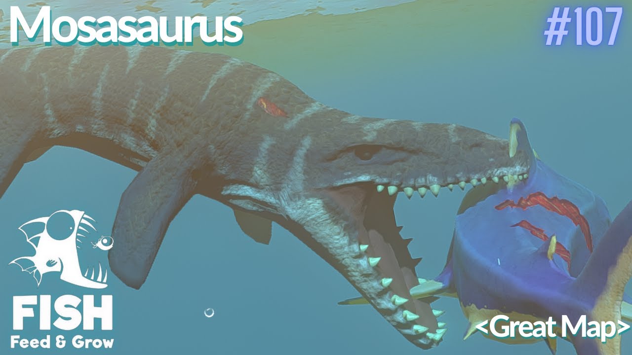 Feed And Grow Fish : Mosasaurus