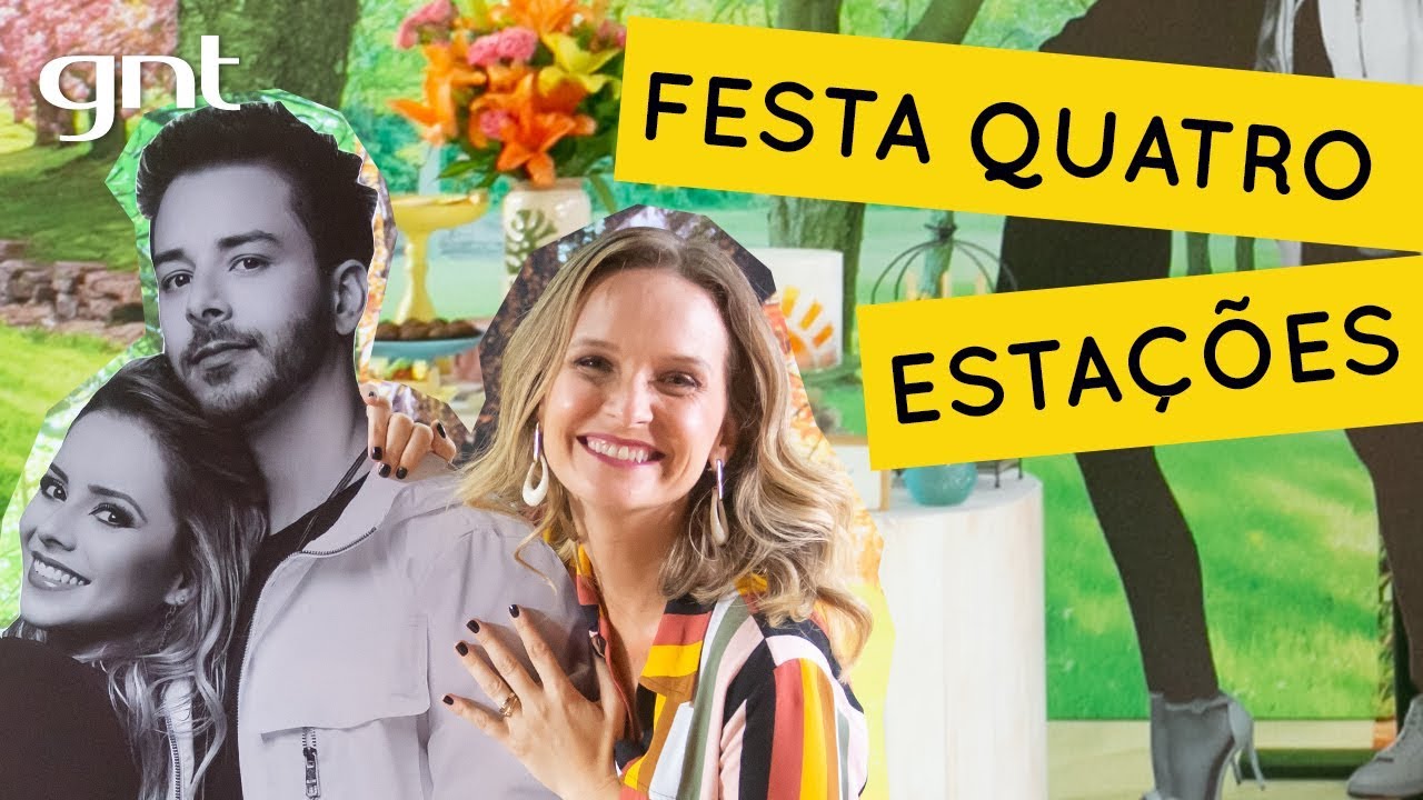 Quatro Estações: festa inspirada na música de Sandy & Junior | Decoração Infantil | Fazendo a Festa