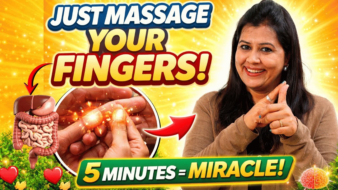 Powerful Acupressure Therapy Secret for Instant Healing | Yoga Shakti