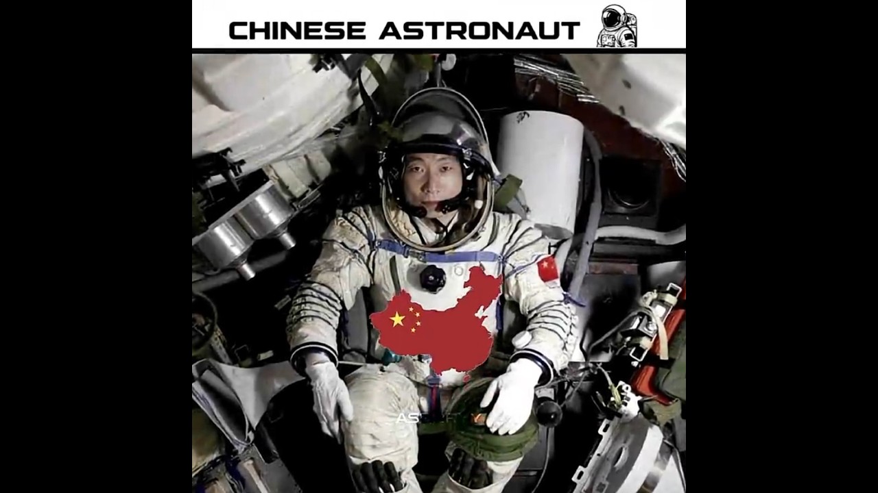 The Terrifying Reality of Chinese Astronauts 🇨🇳 #universe #spacesuccess #space #facts #shorts