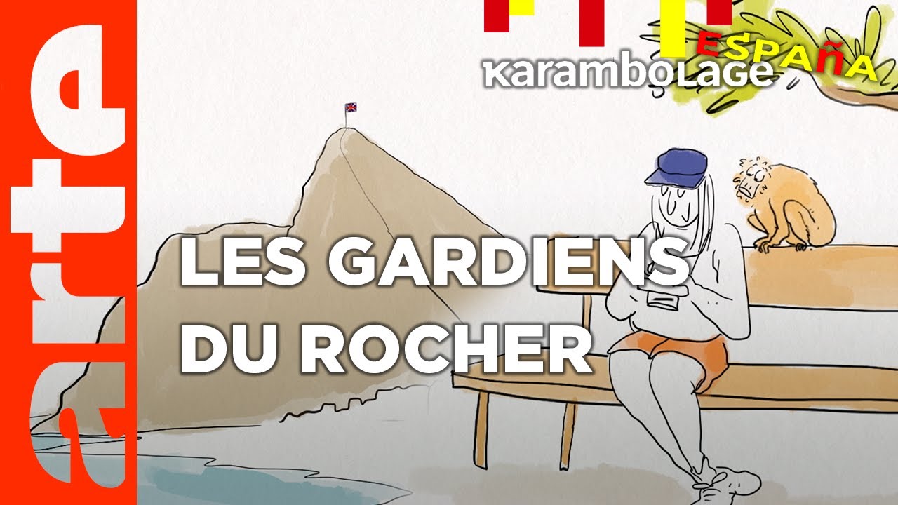 Les singes de Gibraltar - Karambolage España - ARTE