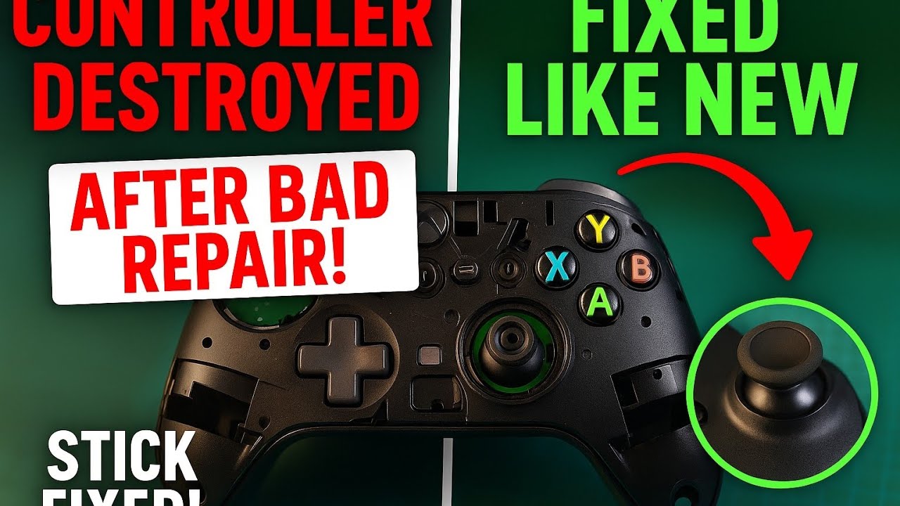 Fixing a Damaged Xbox SCUF Controller | Analog Stick