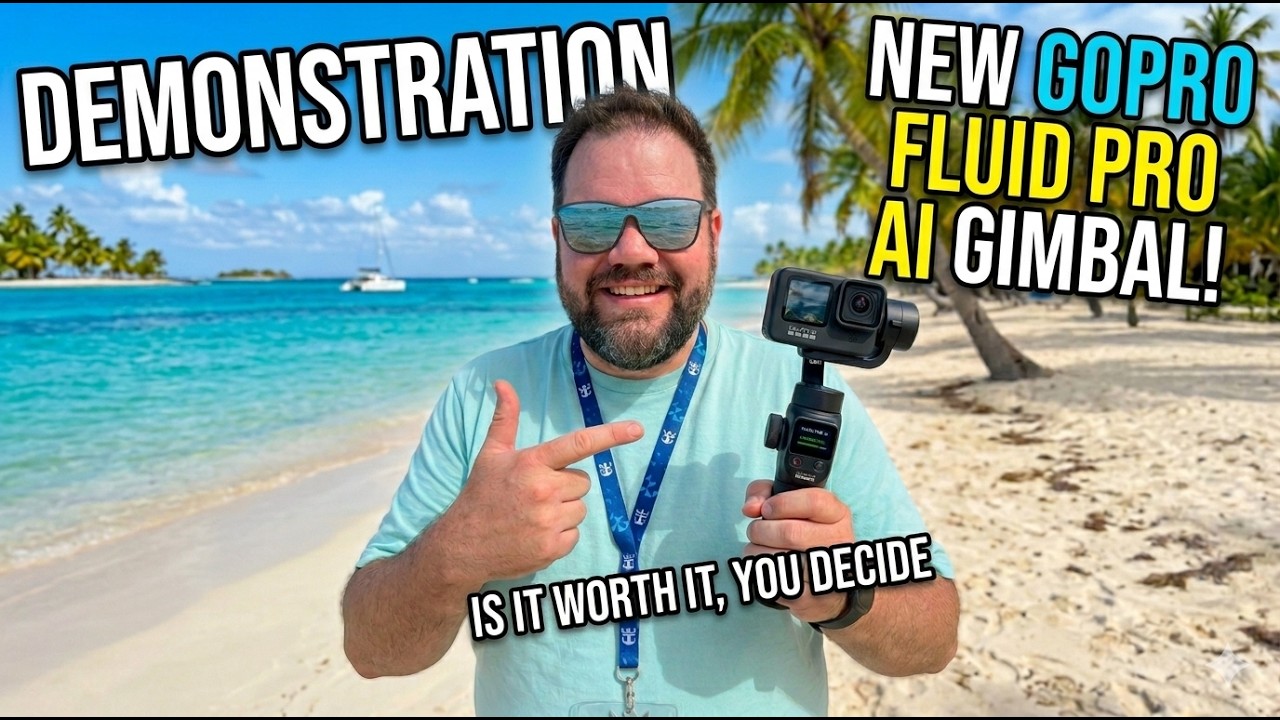 Тест стабилизатора Fluid Pro AI для GoPro Hero 13 Black | Mariner of the Seas Royal Caribbean
