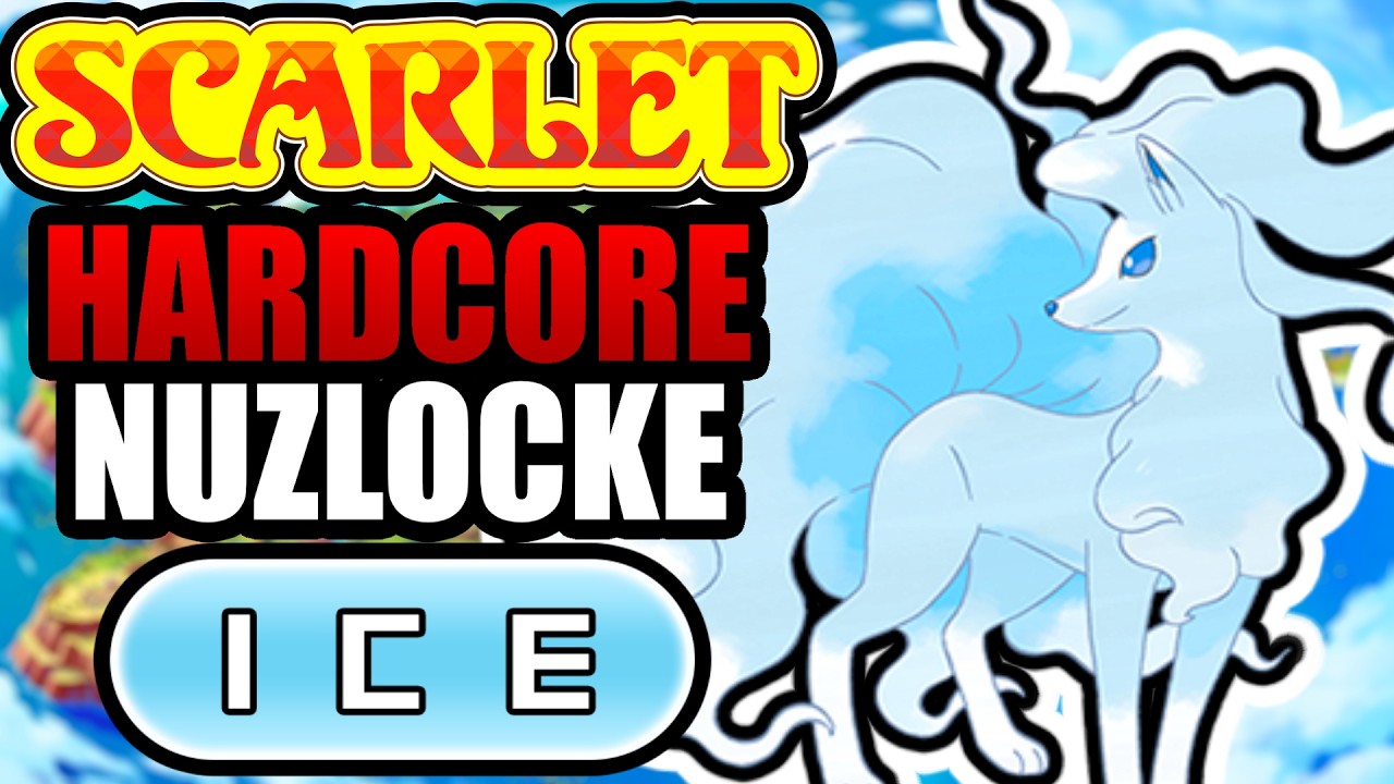 Pokémon Scarlet Hardcore Nuzlocke - ICE Types Only! (No items, No overleveling)