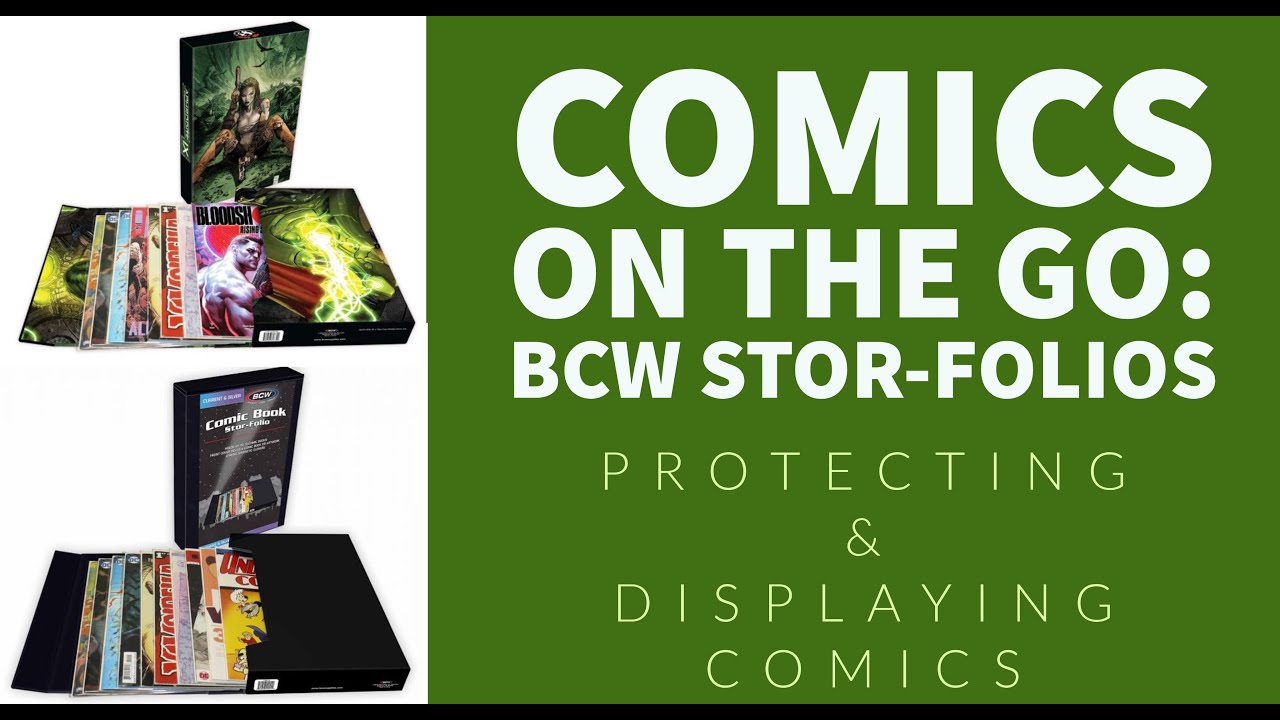 Best Tips for Protecting and Displaying Comics: BCW Stor-Folios