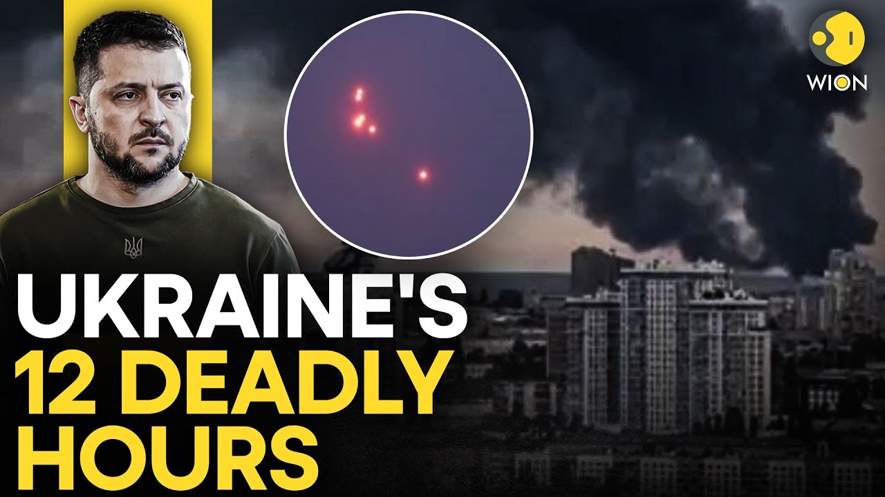 Russia-Ukraine War LIVE: Ukraine's 12 Deadly Hours! Russia Unleashes 595 Drones & 48 Missiles | WION