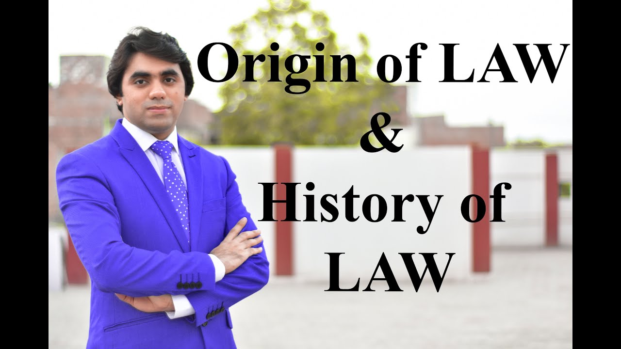 Origin of LAW I History of Law I Philosophy of Law - Video lecture by Wajdan Bukhari