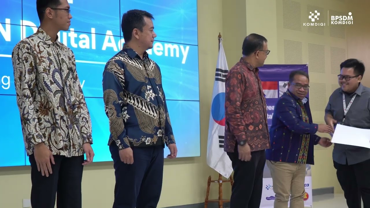 Closing Ceremony Korea–ASEAN Digital Academy Batch 2 | BPSDM Komdigi