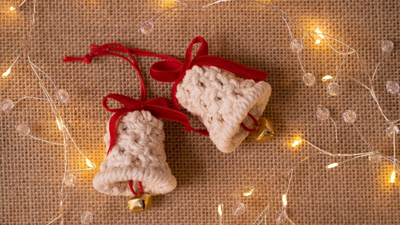 DIY CAMPANA DE MACRAME 🔔/ DIY MACRAME CHRISTMAS BELL / CHRISTMAS ORNAMENT