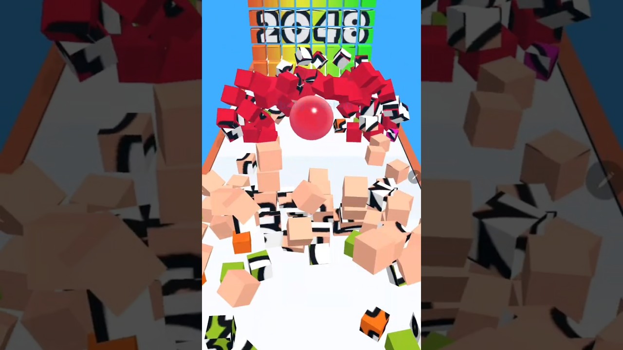 2048 Ball Run Most Satisfying Combos Ever 😌🔥 #shorts