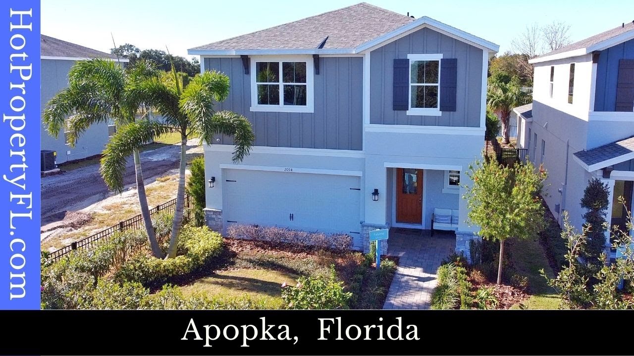 Florida Model Home Tour | Apopka /Orlando FL | 4-5 Br,  2.5-3.5 Ba  2,873 sq ft | Paloma