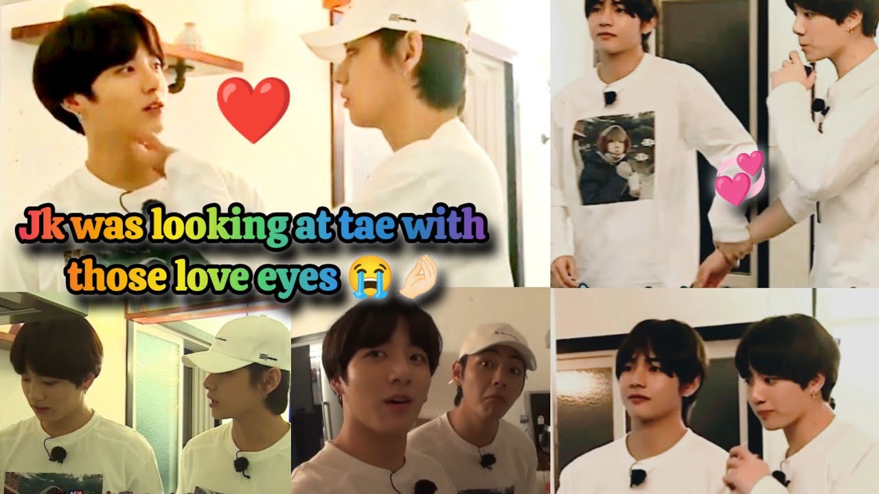 taekook talk with each other in deep and soft voice they're so in love(episode 55 taekook moments)