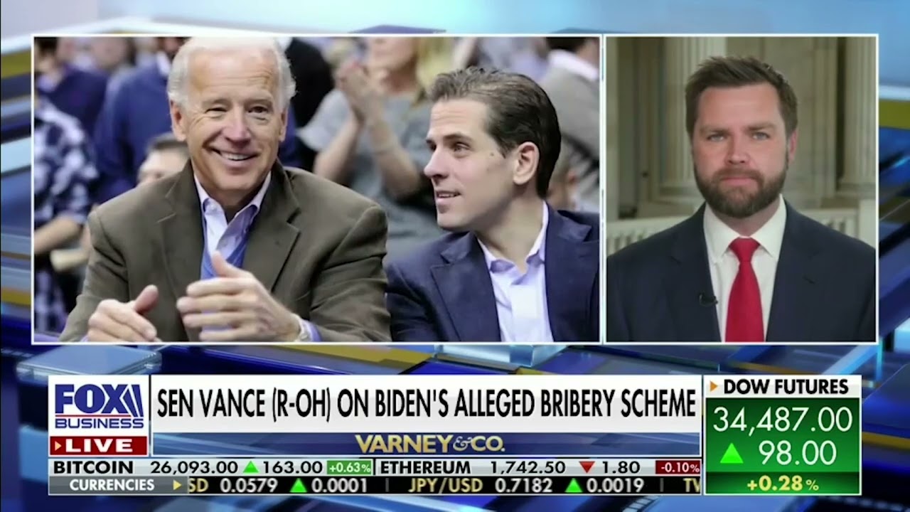 Senator Vance Joins Stuart Varney On The Indictment Of Former President Trump
