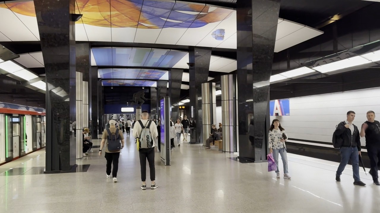 Московское Метро: Самое Красивое Метро 🚇 Прогулка по 4 станциям
