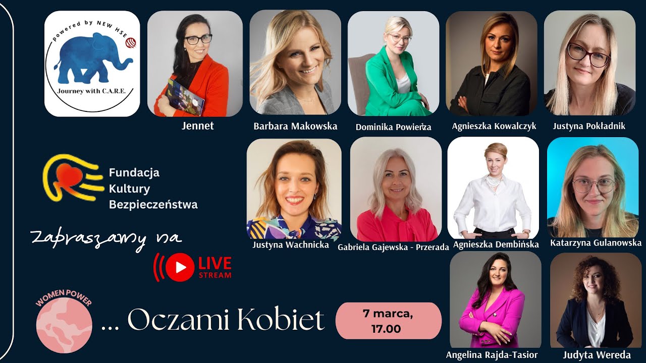 📢 Kobiety Liderki w Zarządzaniu Bezpieczeństwem Pracy