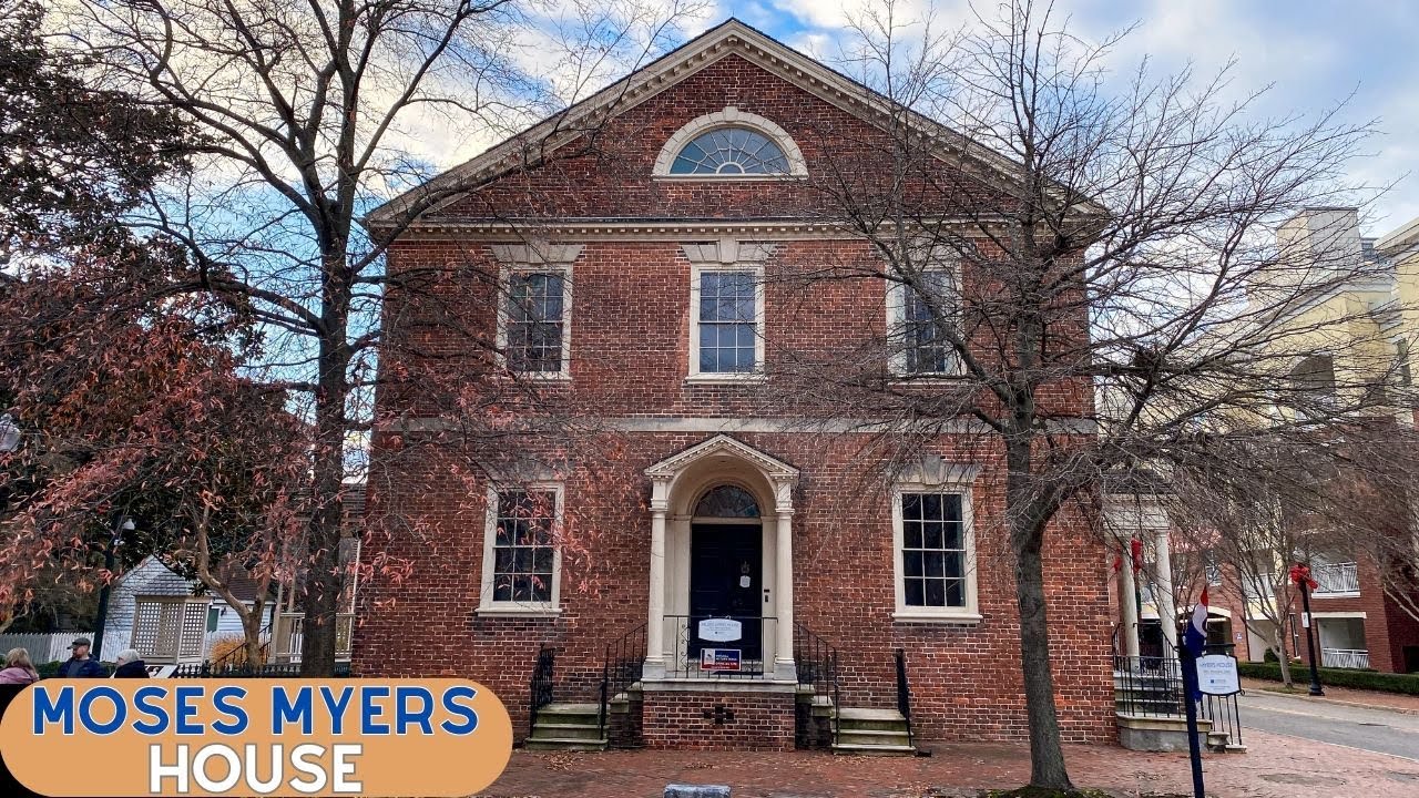 Tour of the MOSES MYERS HOUSE (Norfolk, VA)