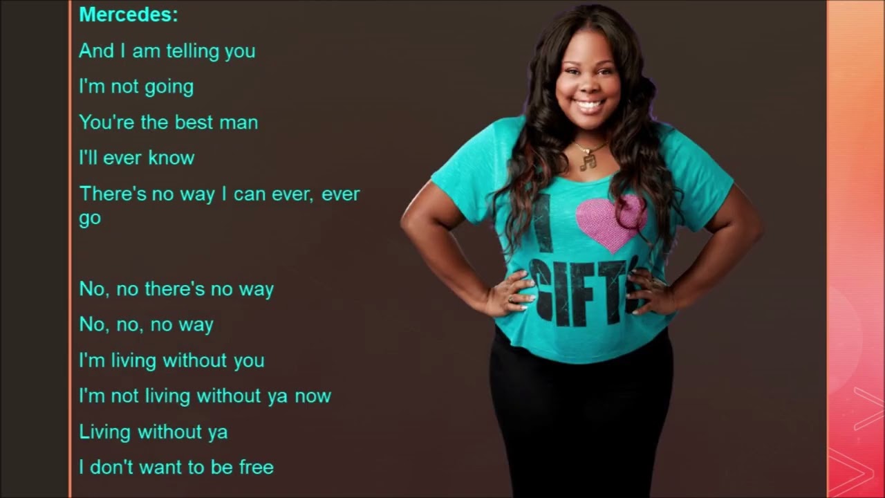 And I Am Telling You I'm Not Going Glee Lyrics