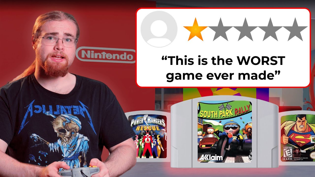 Я играл в худшие игры для N64, когда-либо созданные