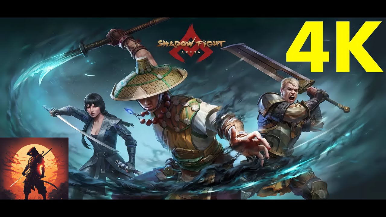 Shadow Fight 4: Arena Mobile 4K #4k #60fps Top fighting multiplayer games - best fighting game