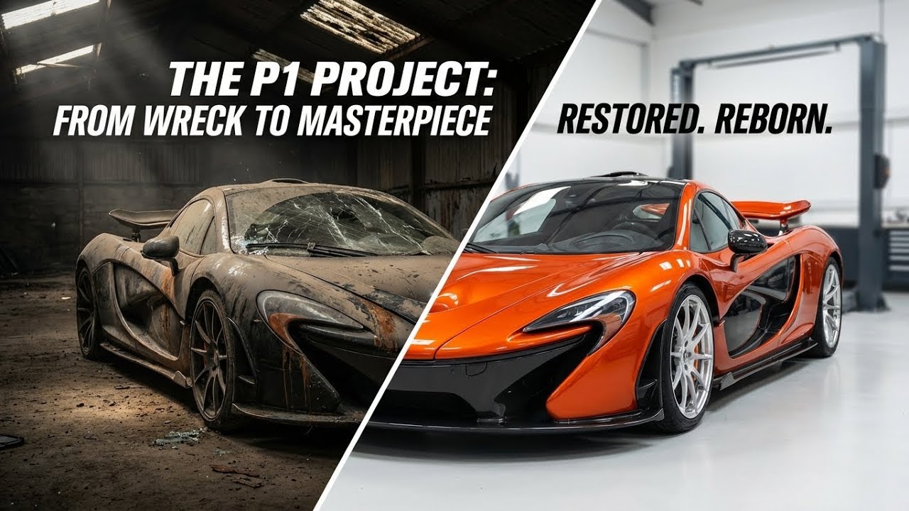 Inside the Restoration of an Abandoned McLaren P1 Hypercar | Full Rebuild Documentary