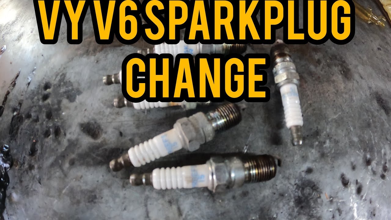 VY V6 SPARKPLUG CHANGE
