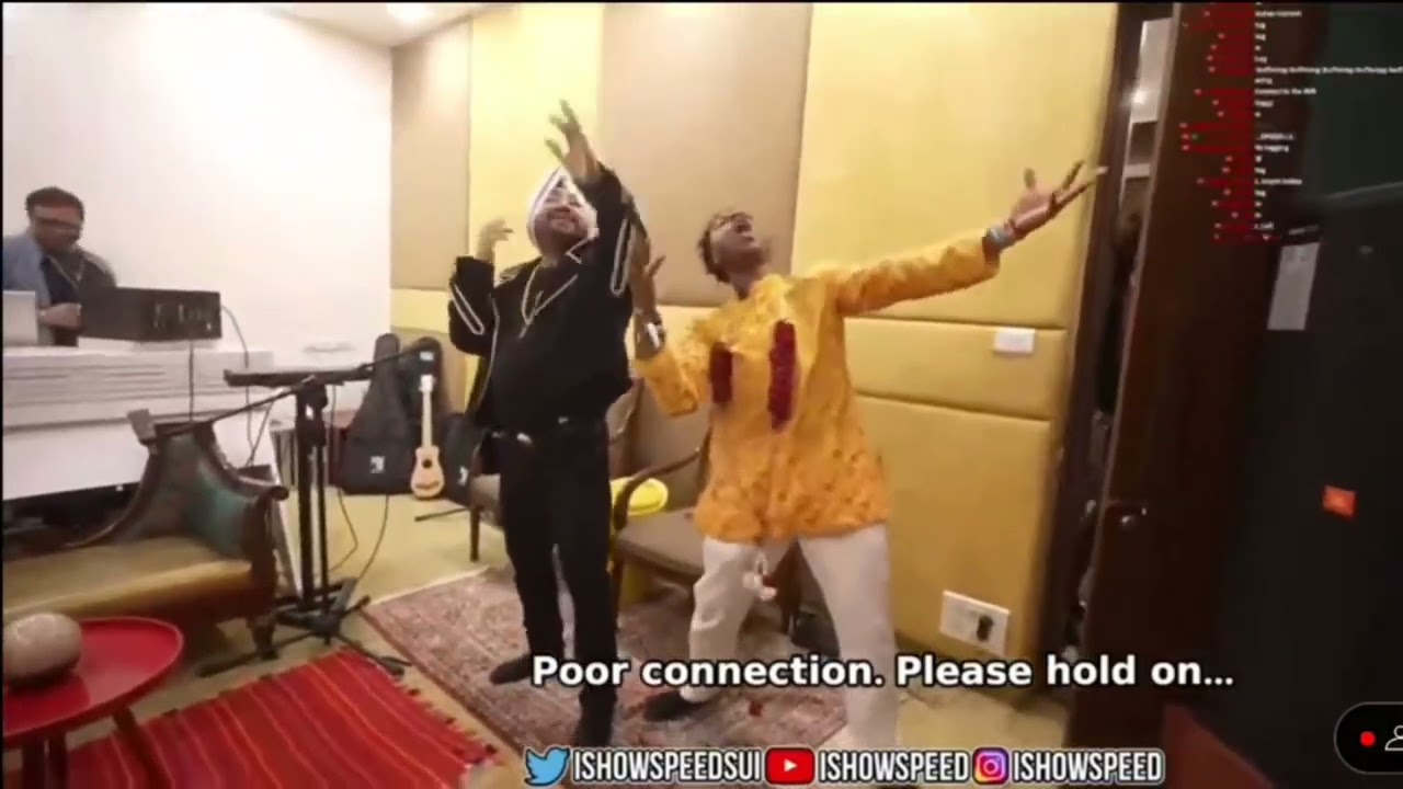 ishowspeed dance with tunik tunik guy 💀😂 #ishowspeedindia