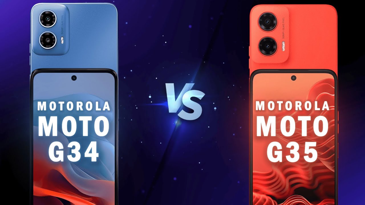 Motorola Moto G34 VS Moto G35