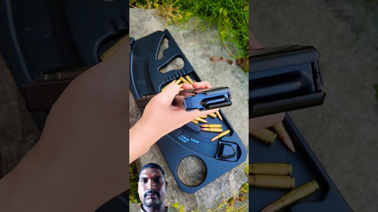 AK Mag loader 7.62x39mm 30 Rounds ASMR | AK  7.62x39mm #arkgrip #kbag #maxaceknives #msegrip