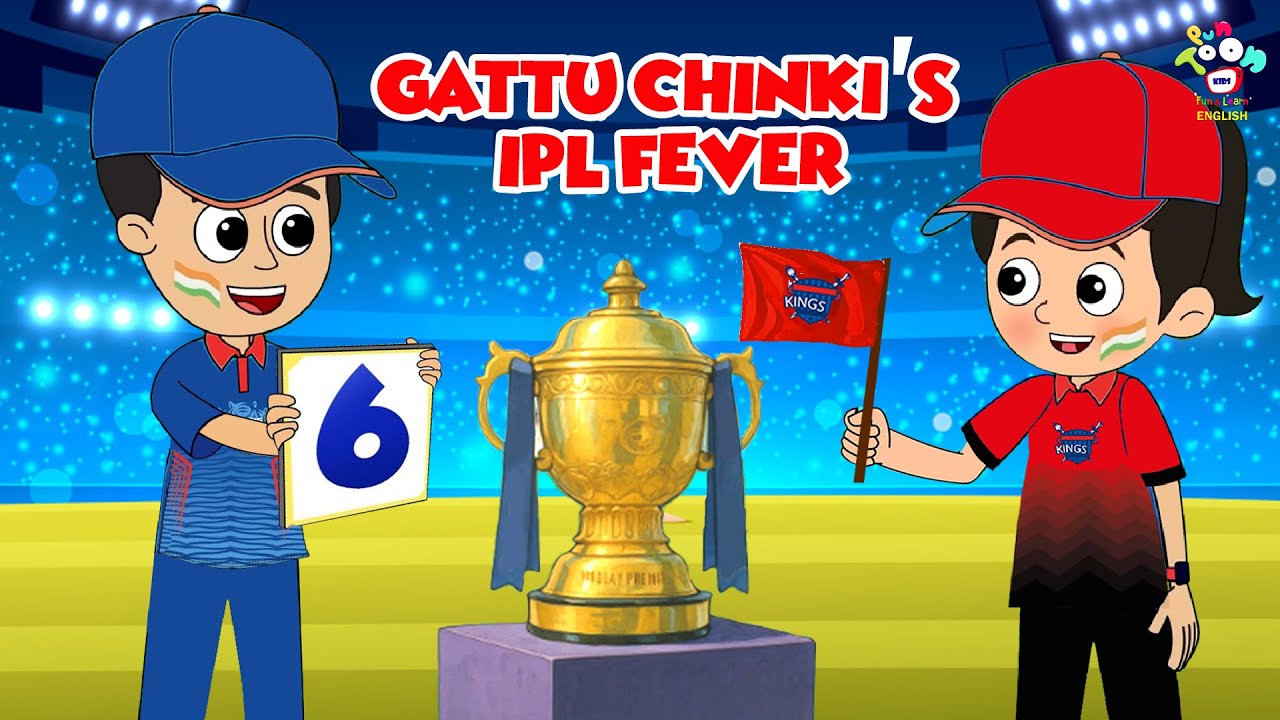 GATTU CHINKI'S IPL FEVER | IPL Match | English Moral Stories | English Animated | English Cartoon