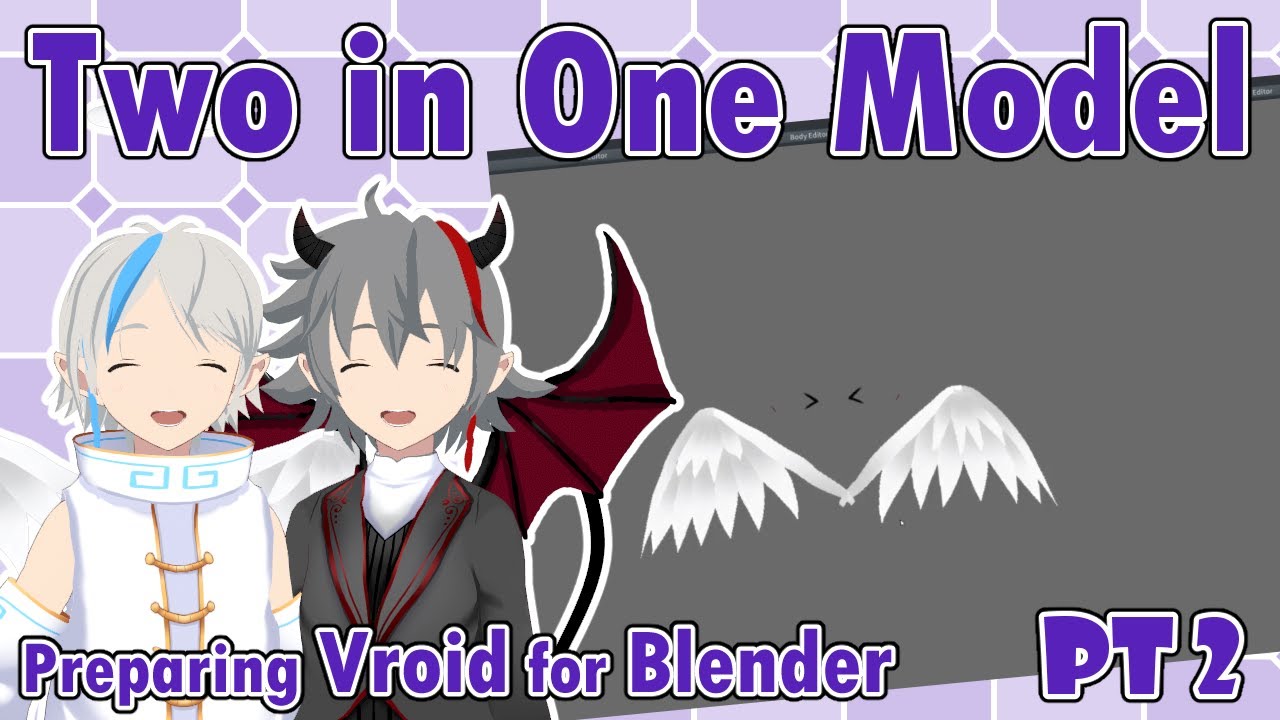 Two Models in One- Preparing your files for Blender-Mega Tutorial 2/5
