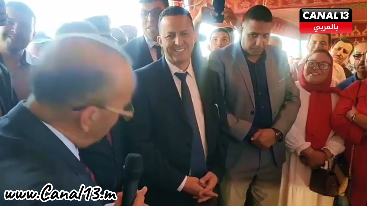 عامل إنزكان ورئيس جماعة أيت ملول يُدشّنان مشروع طريق جديدة بقصبة الطاهر لتطوير البنية التحتية